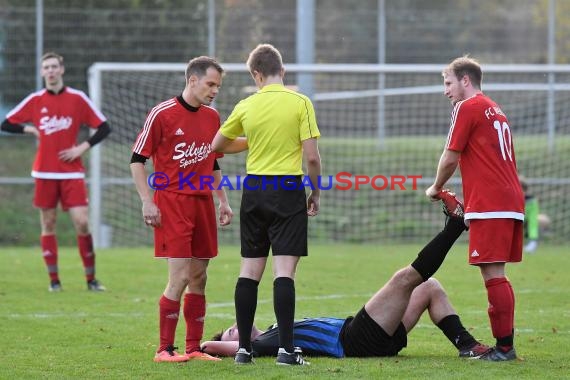 Kreisklasse A FC Weiler vs SPG Kirchardt/Grombach 05.11.2017 (© Kraichgausport / Loerz)